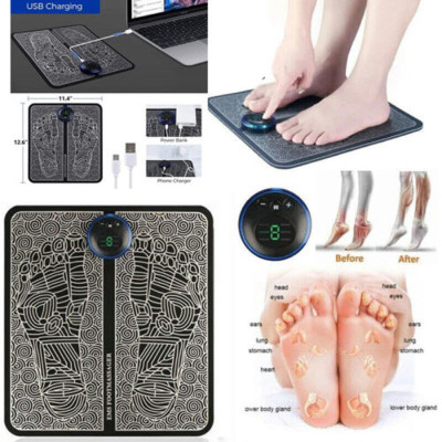 Foot Massager Mat Electric Pad Feet Blood Muscle Circulation Device